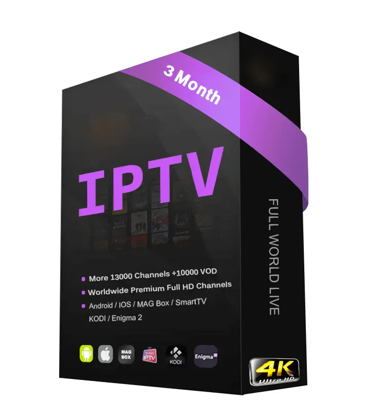 3 Mesi IPTV per 3 Dispositivi