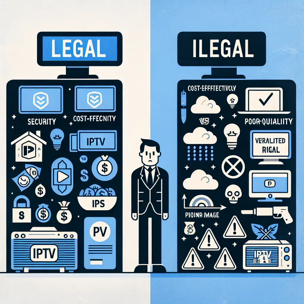 IPTV Legale vs Illegale: Perché Scegliere un Abbonamento Sicuro