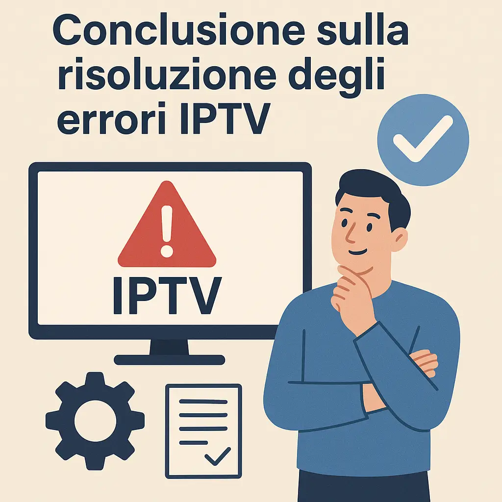IPTV errore nella riproduzione del canale come risolvere in pochi minuti