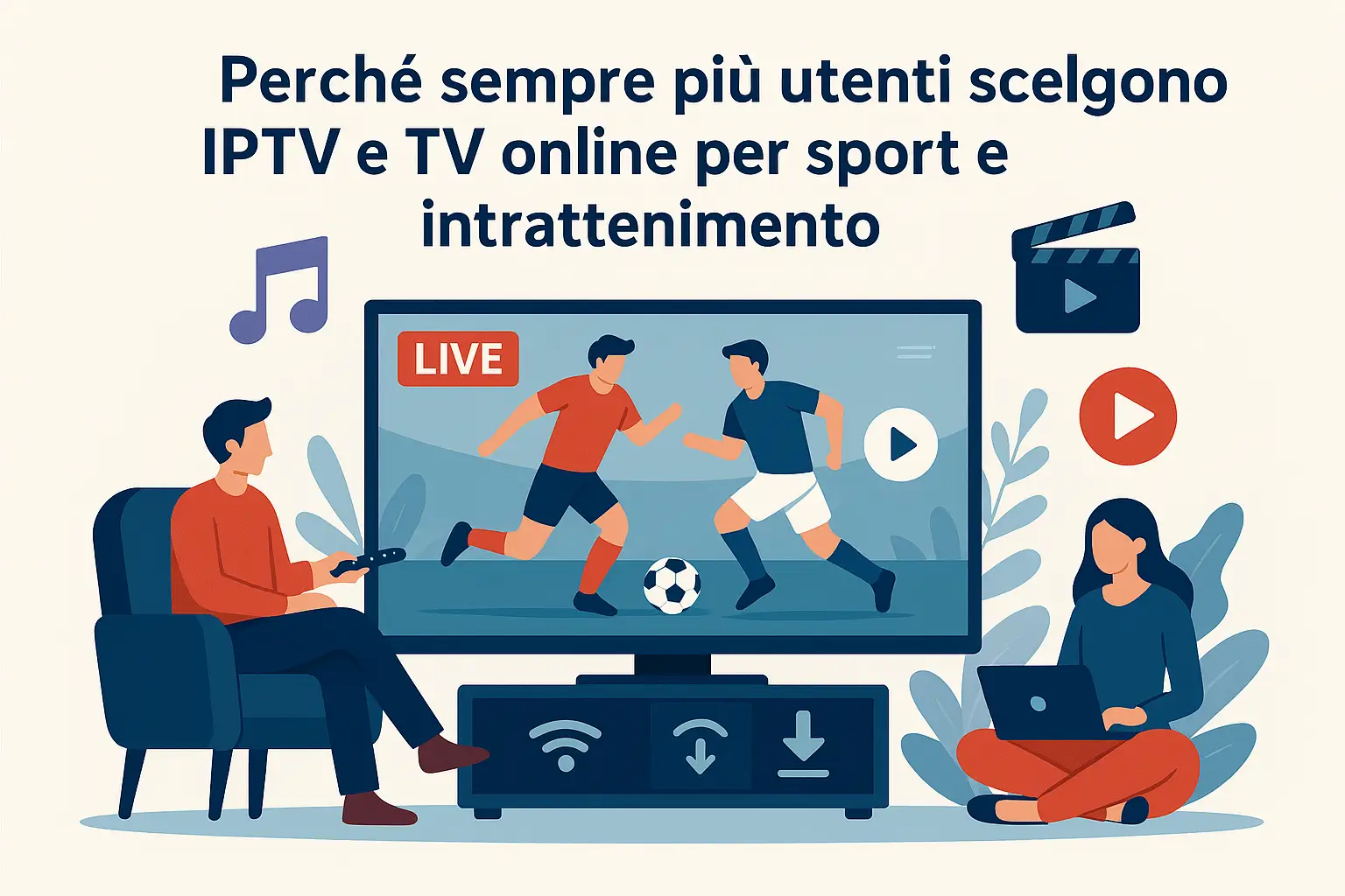 Offerte abbonamenti IPTV low cost per sport, film e serie TV