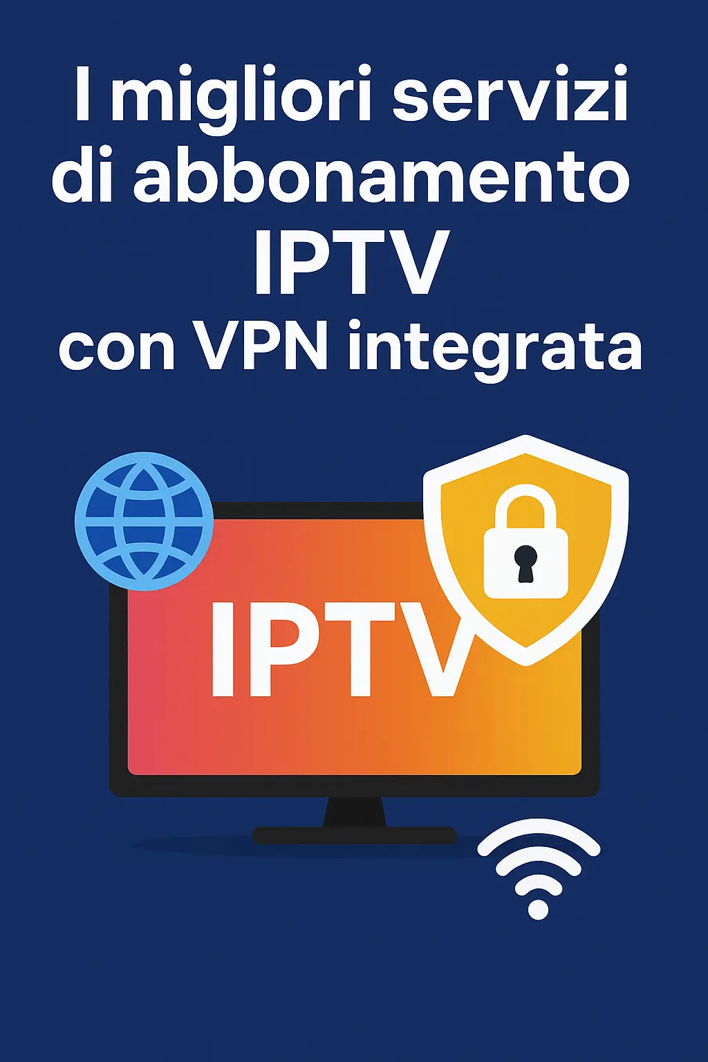Abbonamento IPTV con VPN per streaming sicuro, stabile e senza limiti
